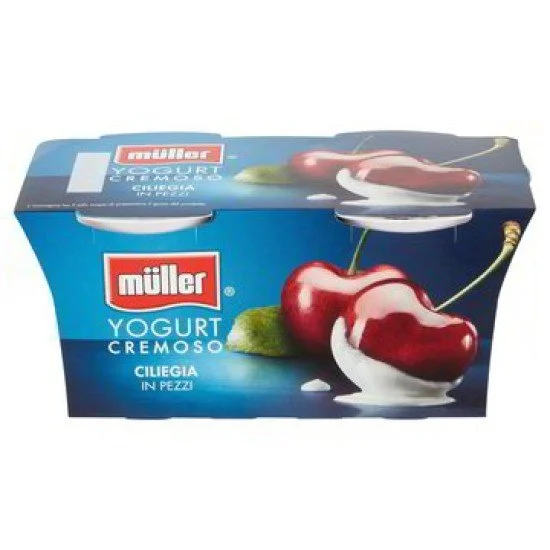 MULLER YOGURT CILIEGIA GR.125X2
