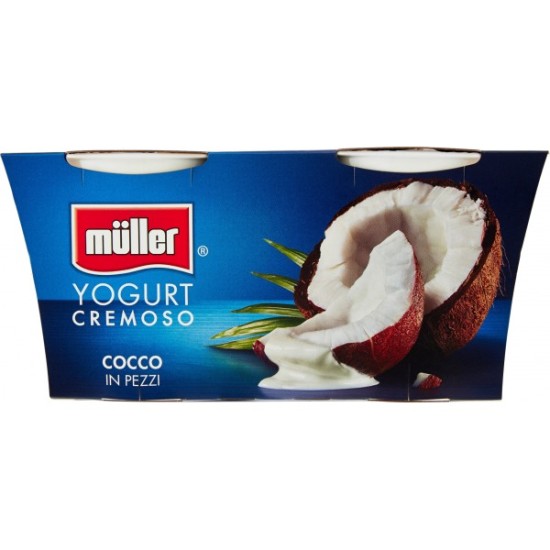 MULLER YOGURT COCCO GR.125X2     