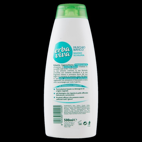 ERBAVIVA BAGNO 500ML MUSCHIOB#