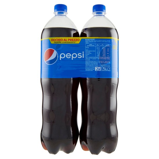 PEPSI COLA CONFEZIONE 2 BOTTIGLIE 1,5 LT