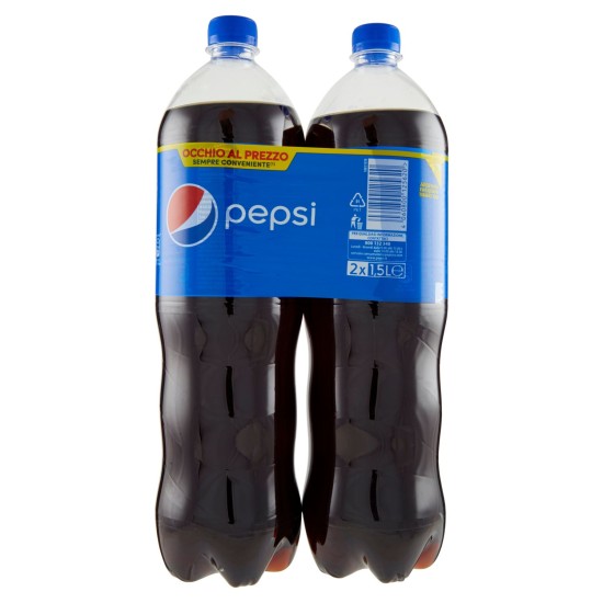 PEPSI COLA CONFEZIONE 2 BOTTIGLIE 1,5 LT