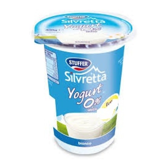 SILVRET.YOGURT 400 0%-BIANCO FL