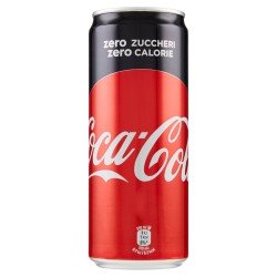COCA COLA ZERO LATTINA 33 CL COCA COLA ZERO LATTINA 33 CL