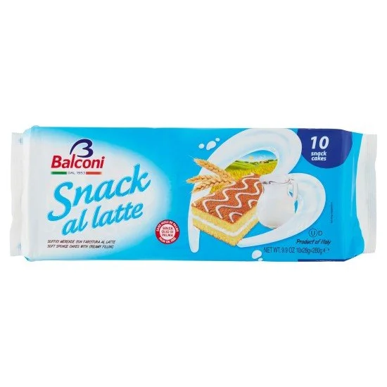BALCONI SNACK AL LATTE GR.280#