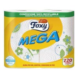 FOXI MEGA CARTA CUCINA 2 ROTOLI NEW FOXI MEGA CARTA CUCINA 2 ROTOLI NEW