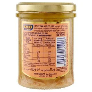 TESTA CONSERVE - VENTRESCA TONNO ROSSO EVO 620 GR 