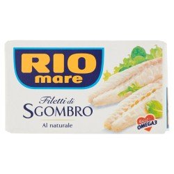 RIO MARE FILETTO SGOMBRO NATURALE 125 GR RIO MARE FILETTO SGOMBRO NATURALE 125 GR