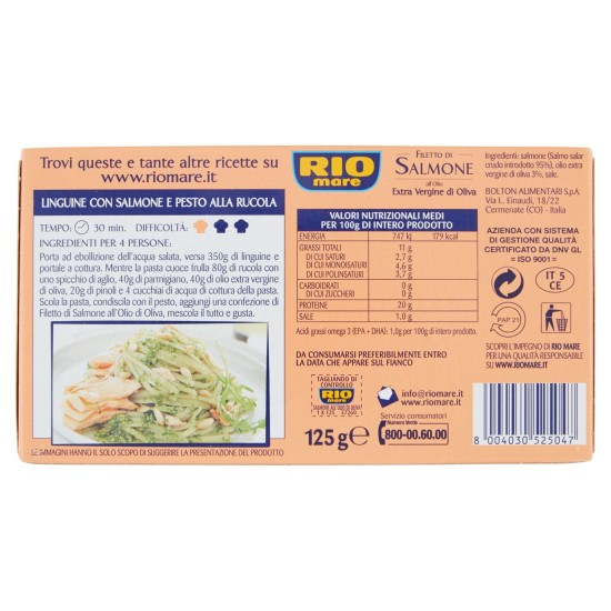 E*RIO MARE FIL.SALM.EXTR.125G 