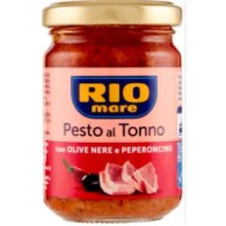 RIO MARE PESTO OLIV/PEPER.130G RIO MARE PESTO OLIV/PEPER.130G