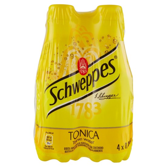 SCHWEPPES TONICA PET 4 DA 25 CL