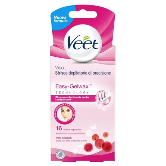 VEET STRISCE NEW VISO CONFEZIONE DA 16