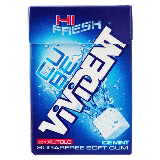 VIVIDENT CUBE ICE BLUE MINT DA 20