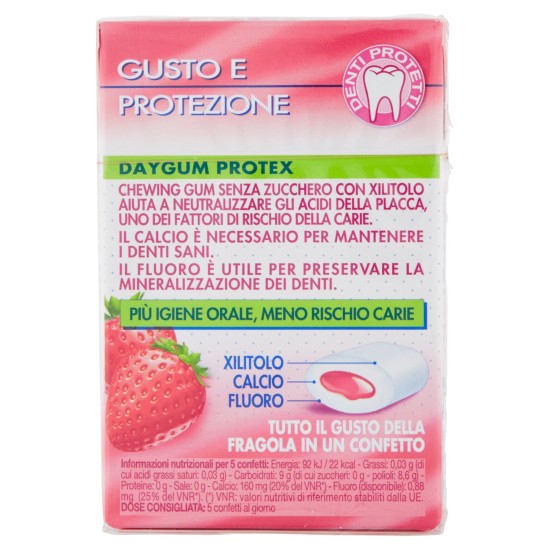 DAYGUM PROTEX FRAGOLA ASTUCCIO DA 20