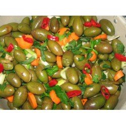 OLIVE VERDI CON GIARDINIERA TA OLIVE VERDI CON GIARDINIERA TA