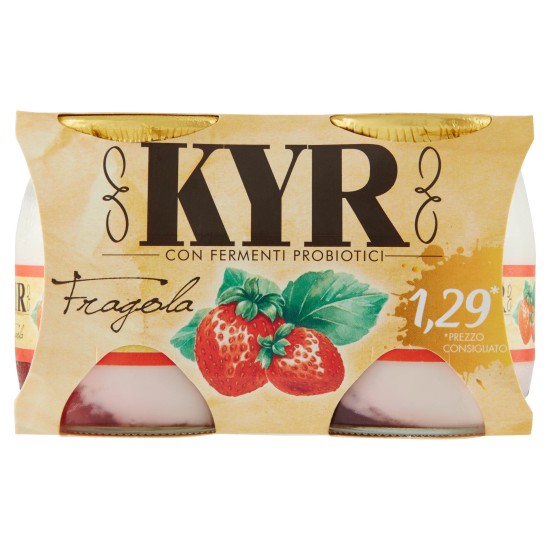 PARMALAT KYR YOGURT FRAGOLA 2x125g