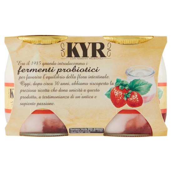 PARMALAT KYR YOGURT FRAGOLA 2x125g