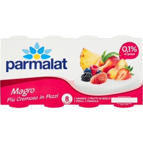 PARMALAT YOGURT 0,1 FRUTTA 125 gX8