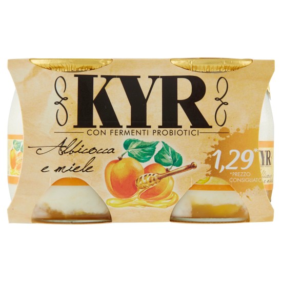 PARMALAT KYR YOGURT ALBICOCCA&MIELE 2x125g