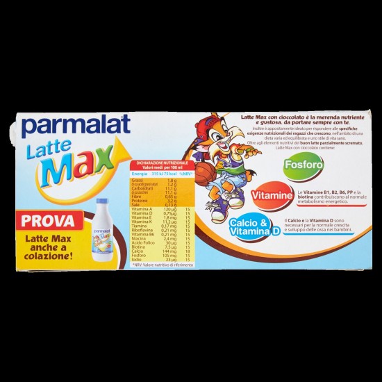 PARMALAT MAX LATTE CIOCC.3X200