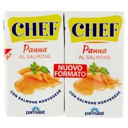 PARMALAT CHEF PANNA AL SALMONE 2x125ml PARMALAT CHEF PANNA AL SALMONE 2x125ml