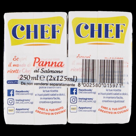 PARMALAT CHEF PANNA AL SALMONE 2x125ml