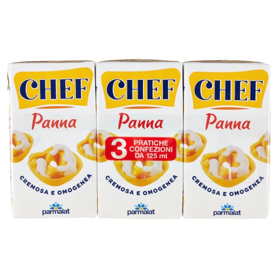 PARMALAT CHEF PANNA CLASSICA UHT 3x125ml