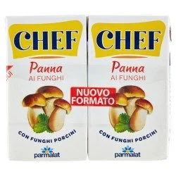PARMALAT CHEF PANNA AI FUNGHI PORCINI 2X125ml