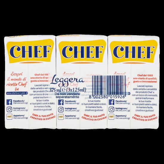 PARMALAT PANNA CHEF LEGG.125X3