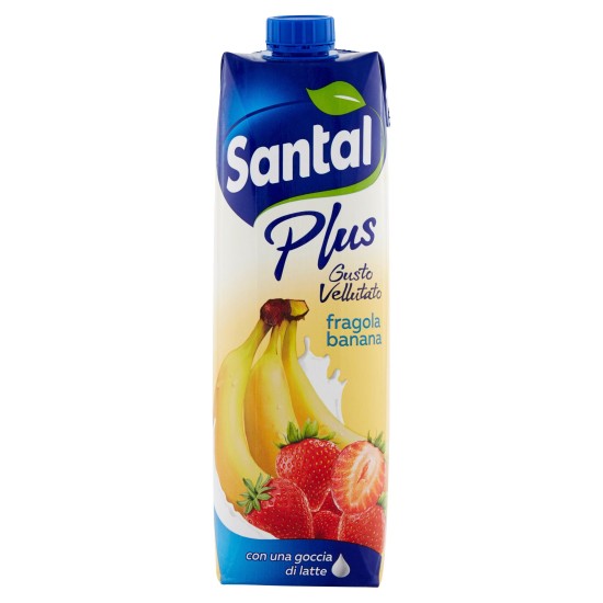 SANTAL PLUS FRAGOLA BANANA 1 LT