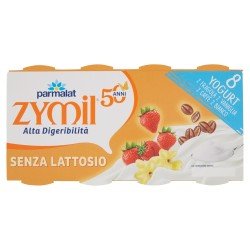 PARMALAT YOGURT ZYMIL 4 GUSTI 8x125g PARMALAT YOGURT ZYMIL 4 GUSTI 8x125g