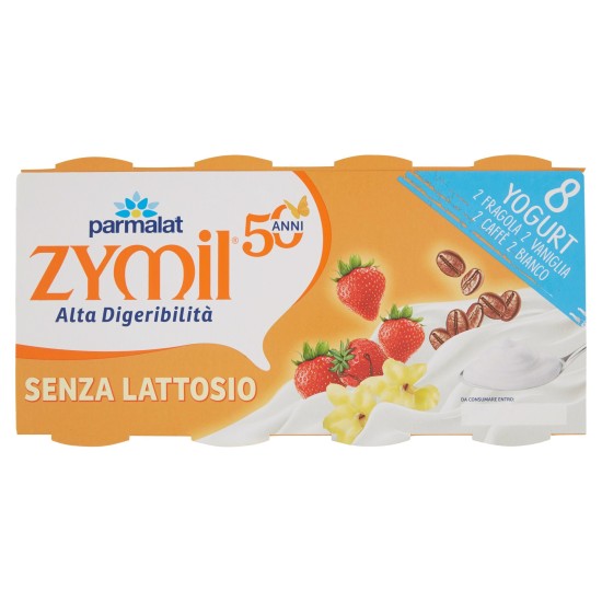 PARMALAT YOGURT ZYMIL 4 GUSTI 8x125g