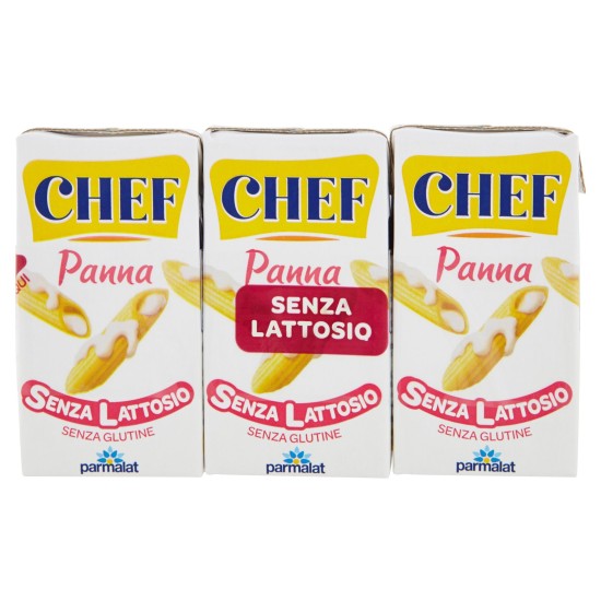 PARMALAT CHEF PANNA S/LATTOSIO 3X125ml