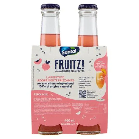 SANTAL FRUITZ PESCA 2X400ML