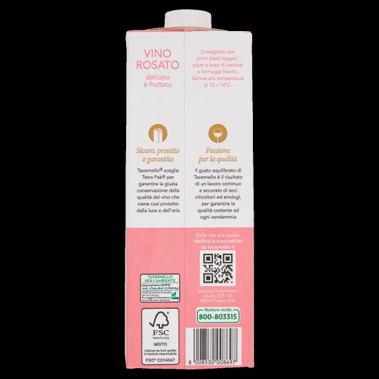 E*TAVERNELLO BRICK ROSATO LT.1