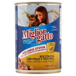 MIGLIOR GATTO BOC.405GR POL/TA