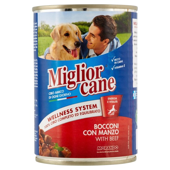 MIGLIOR CANE BOC.400GR MANZO