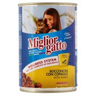 MIGLIOR GATTO BOC.400GR CONIGL