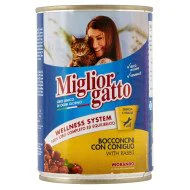 MIGLIOR GATTO BOC.400GR CONIGL