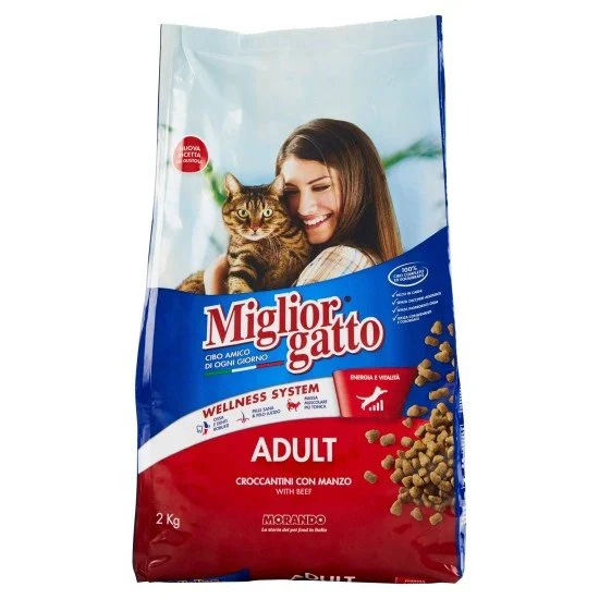 MIGLIOR GATTO CROC.2KG MANZO*
