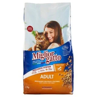 MIGLIOR GATTO CROC.2KG POL/TAC