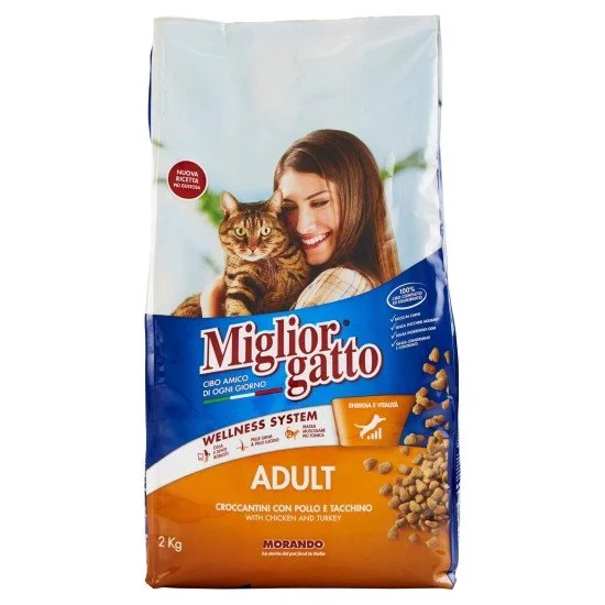 MIGLIOR GATTO CROC.2KG POL/TAC