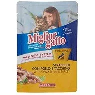 MIGLIOR GATTO STRACCETTI 100GR POLLO/TAC