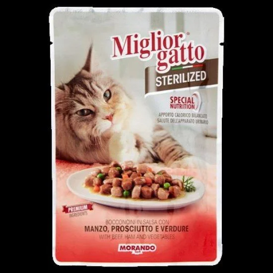 MIGLIOR GATTO BOCC.BUSTA 85GR MAN/PRO/V