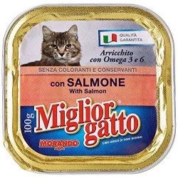 MIGLIOR GATTO V.100GR SALMONE