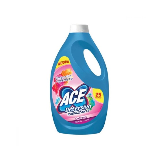 ACE LAVATRICE LIQUIDO 3 PER 25 LAVAGGI COLOR 