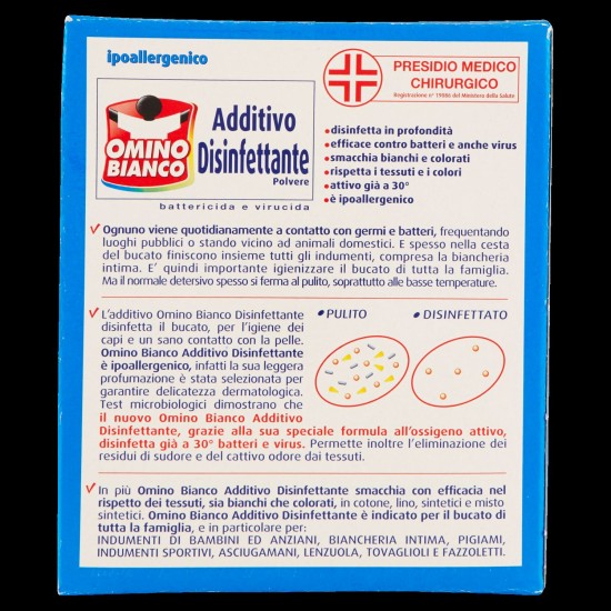 OMINO BIANCO DISINFETTANTE POLVERE 450 GR