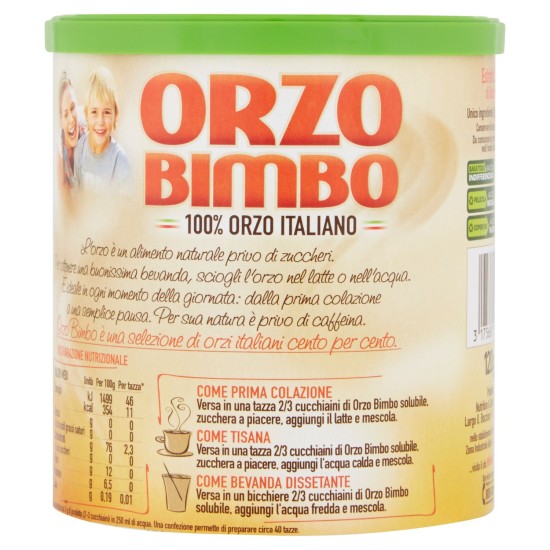 ORZO BIMBO SOLUBILE 120 GR