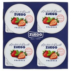 ZUEGG CONFETTURE FRAGOLA CONFEZIONE DA 4 PER 25 ZUEGG CONFETTURE FRAGOLA CONFEZIONE DA 4 PER 25