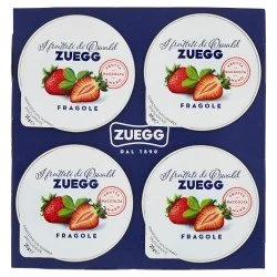 ZUEGG CONFETTURE FRAGOLA CONFEZIONE DA 4 PER 25 ZUEGG CONFETTURE FRAGOLA CONFEZIONE DA 4 PER 25