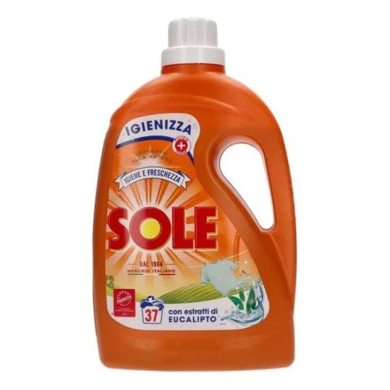 SOLE LAVATRICE LIQUIDO 37 LAVAGGI IGIENE
